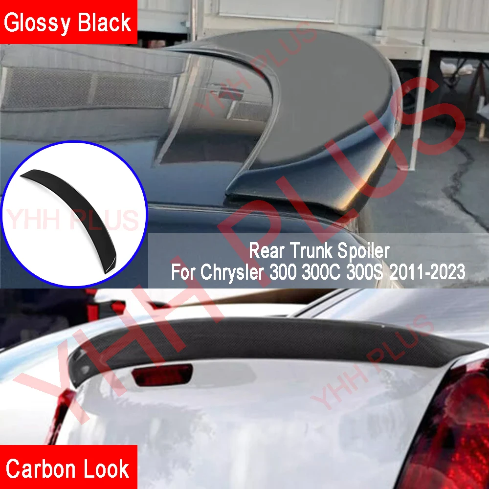 

Спойлер для Chrysler 300 300C 300S 2011-2023, аксессуары, задний багажник, крыло, губа, авто внешняя модификация, декоративные детали, хит продаж