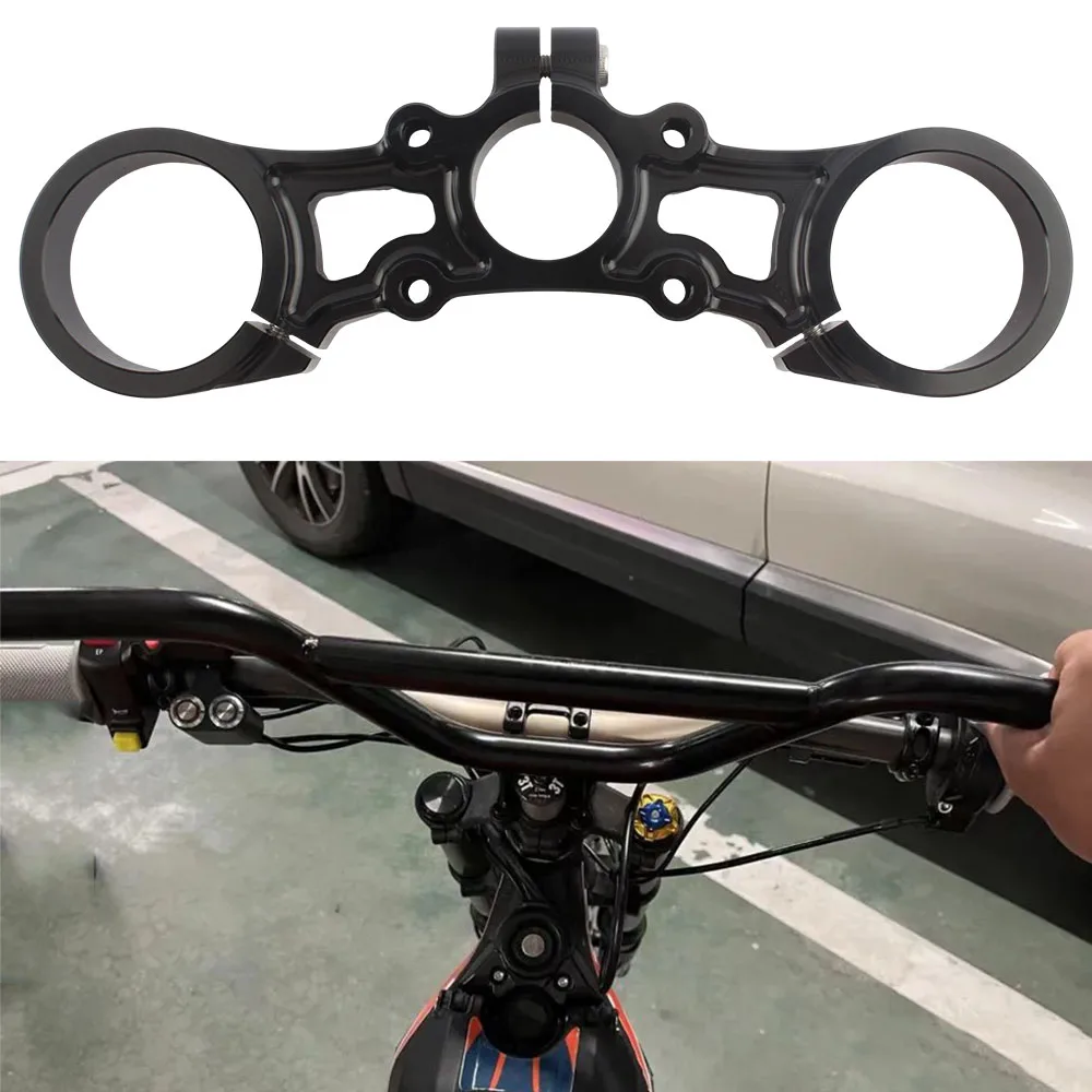 

Motorcycle Accessories Front Fork Upper Triple Clamp Top Link For surron light bee X S universal CNC aluminum Enduro Motocross