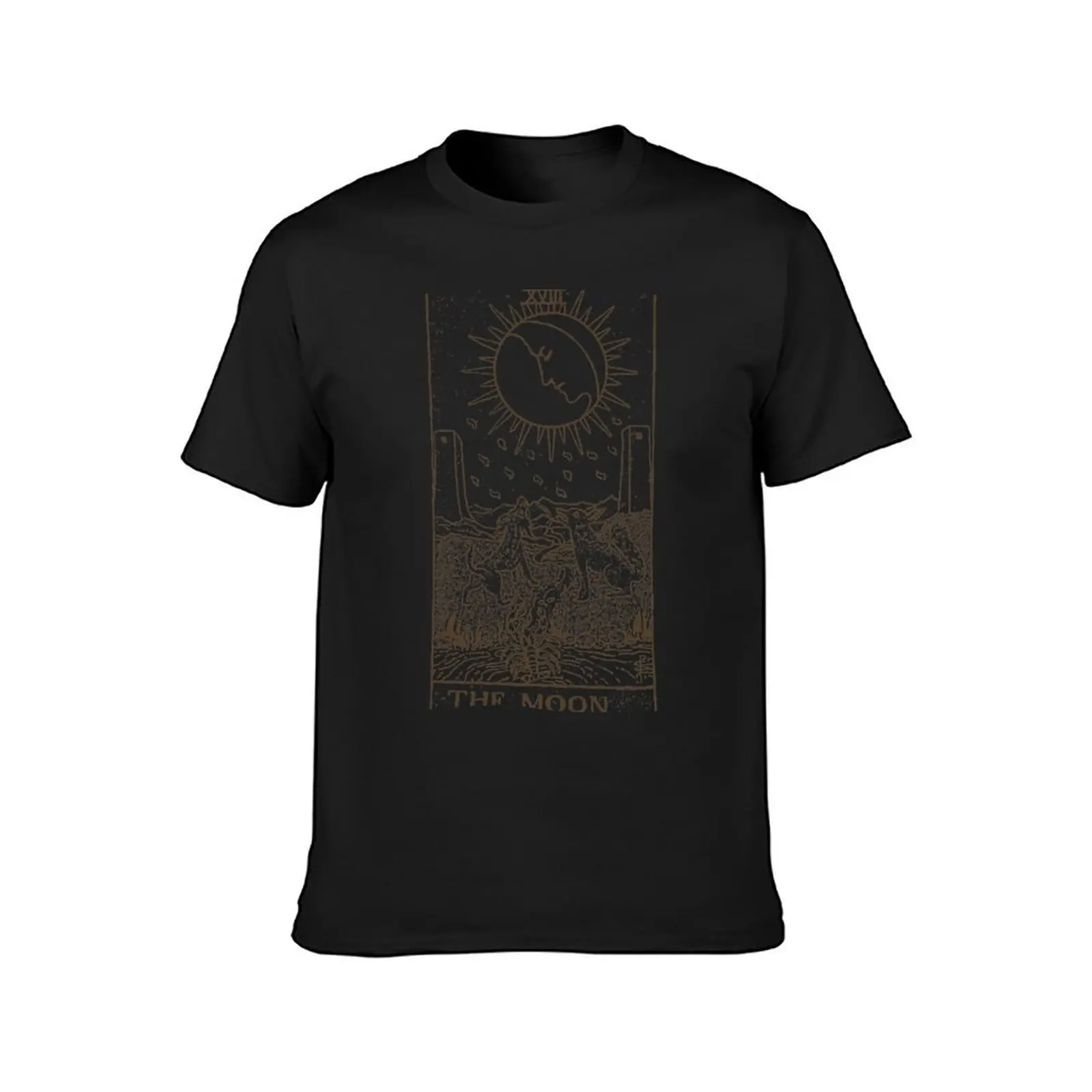 The Moon Tarot T-Shirt quick-drying blanks mens white t shirts