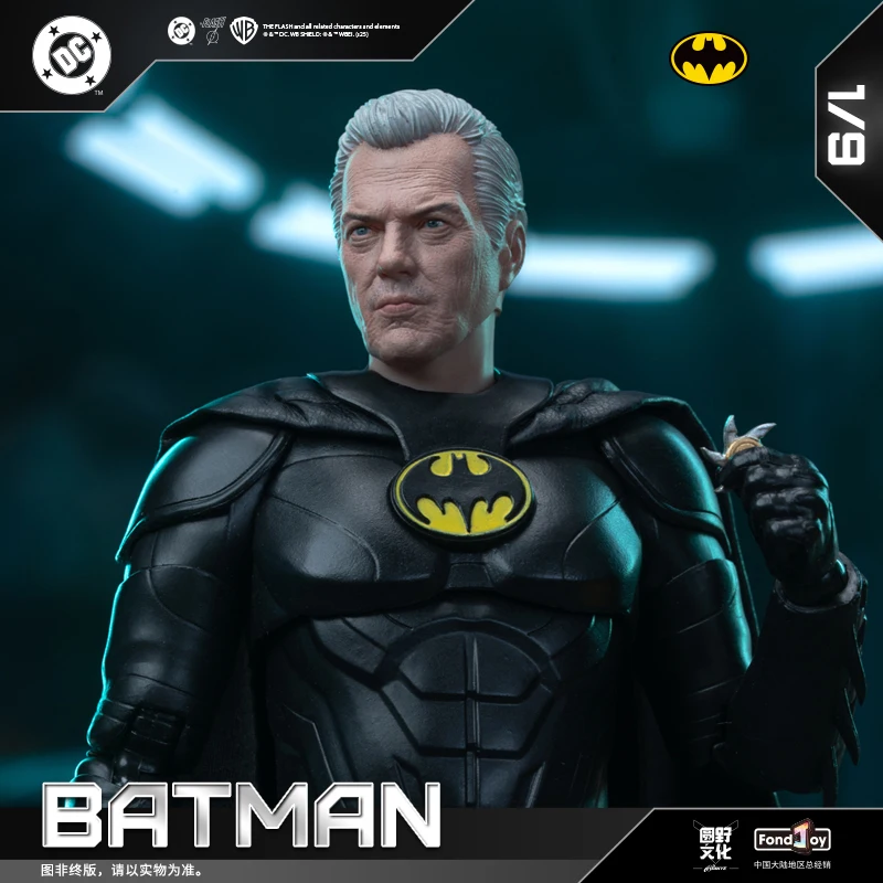 

NEW FondJoy Keaton Batman 2023 Figure DC Justice League Action Figures Detective Comics 1/9 PVC Joint Movable Kid Toy Xmas Gifts