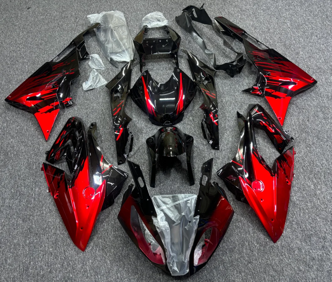 4Gifts New ABS Motorcycle Full Fairings Kit Fit For BMW S1000RR 2015 2016 15 16 Bodywork Set Custom Red Black
