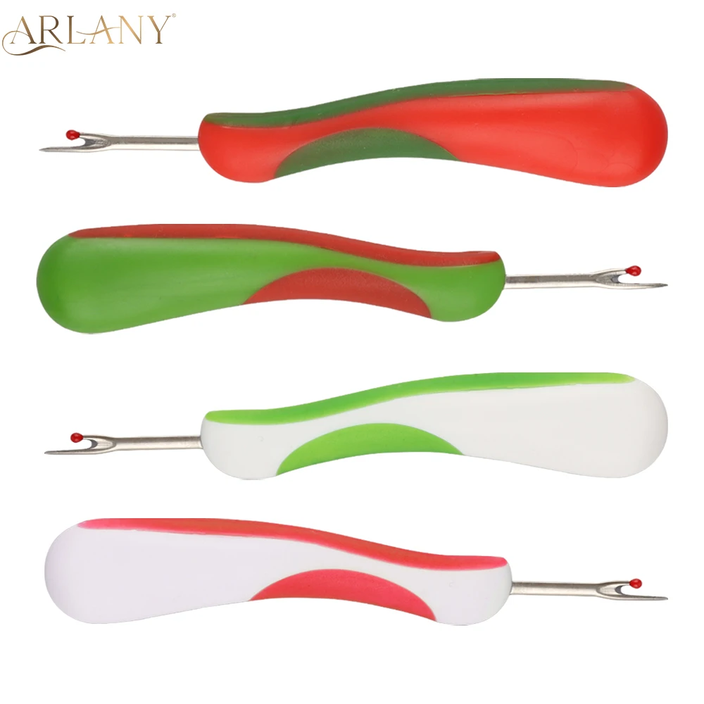 

ARLANY 4Pcs Sewing Thread Remover Unpicker Thread Cutter Remover Tool Sewing Wefting Crafting Accessories Hair Extensions Tool