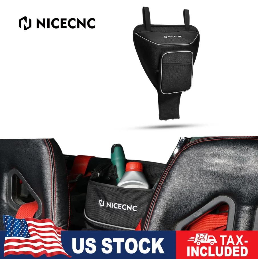 

NICECNC For Polaris Ranger 570 800 Center Seat Bag UTV Accessories Waterproof Cab Pack Storage Bag for RZR 4 XP 1000 RZR S4 900