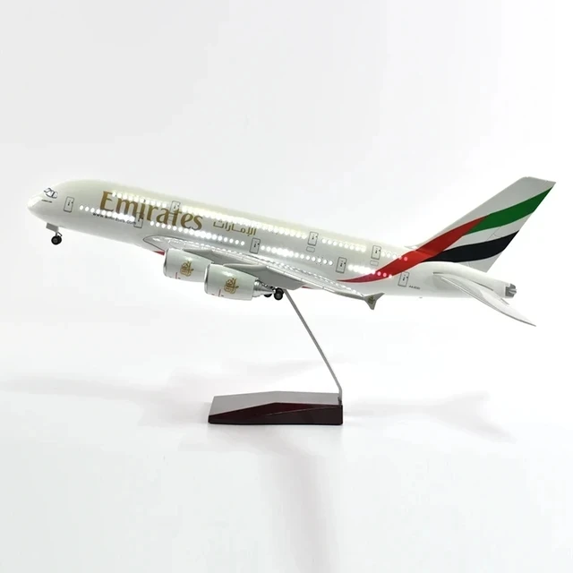 British Airlines A380 Model Airplane Collection with LED Light