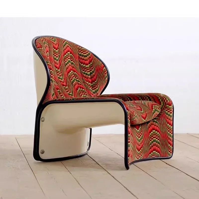 

l Nordic Single Sofa Chair Glass Fiber Reinforced Plastic Designer Creative Personality Hotel Leisure Chair