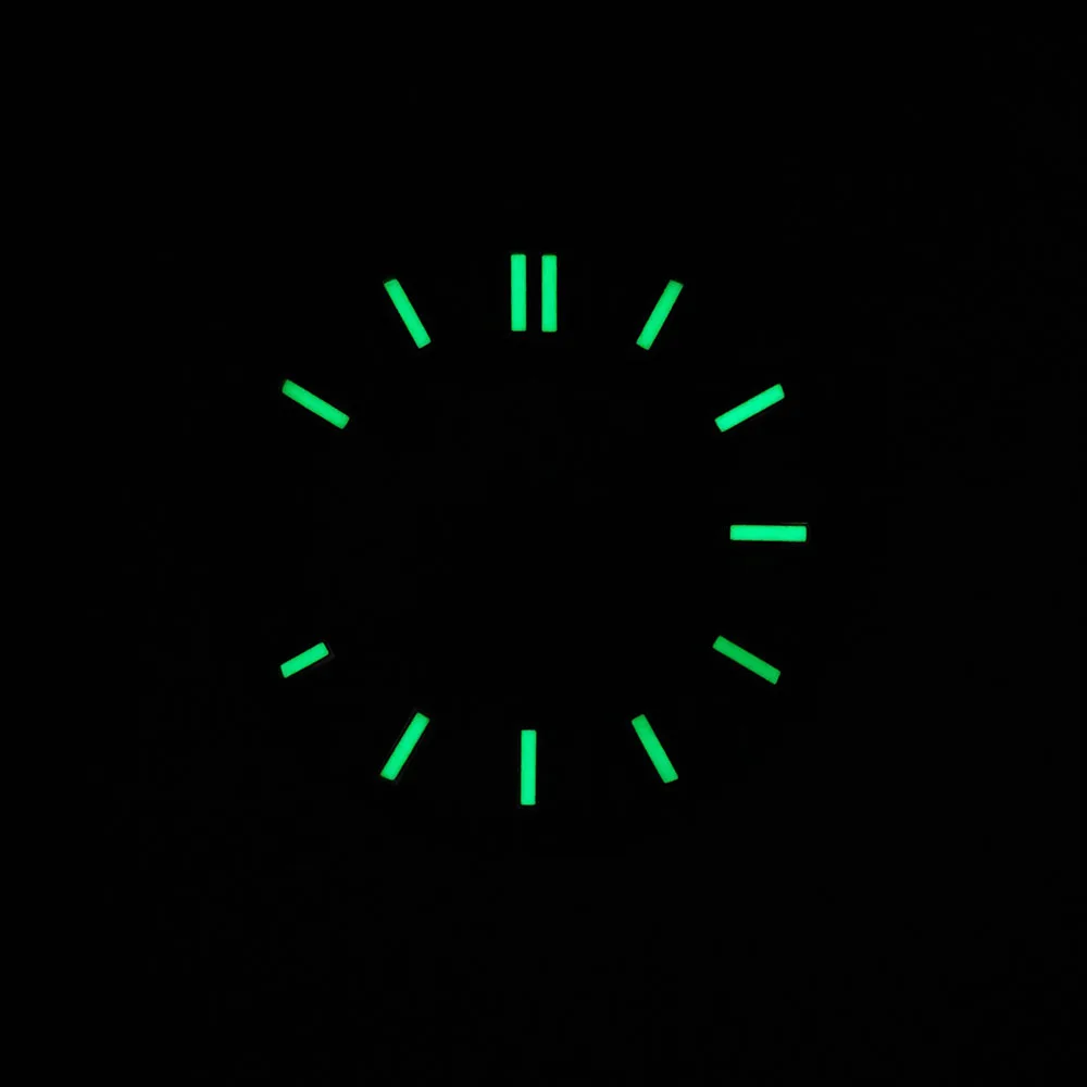 NH38 dial Nautilus dial Watch dial green luminous dial Suitable for NH38 movement watch accessories Watch repair tool