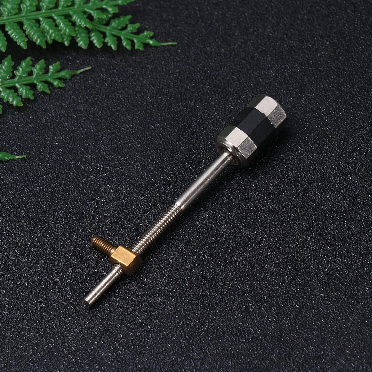 

Violin Parts Violin Pull Bow Parts Simple Durable Metal Viola Pull Bow Rod for Home Store (Suitable for Violins Under 1/2 Size)