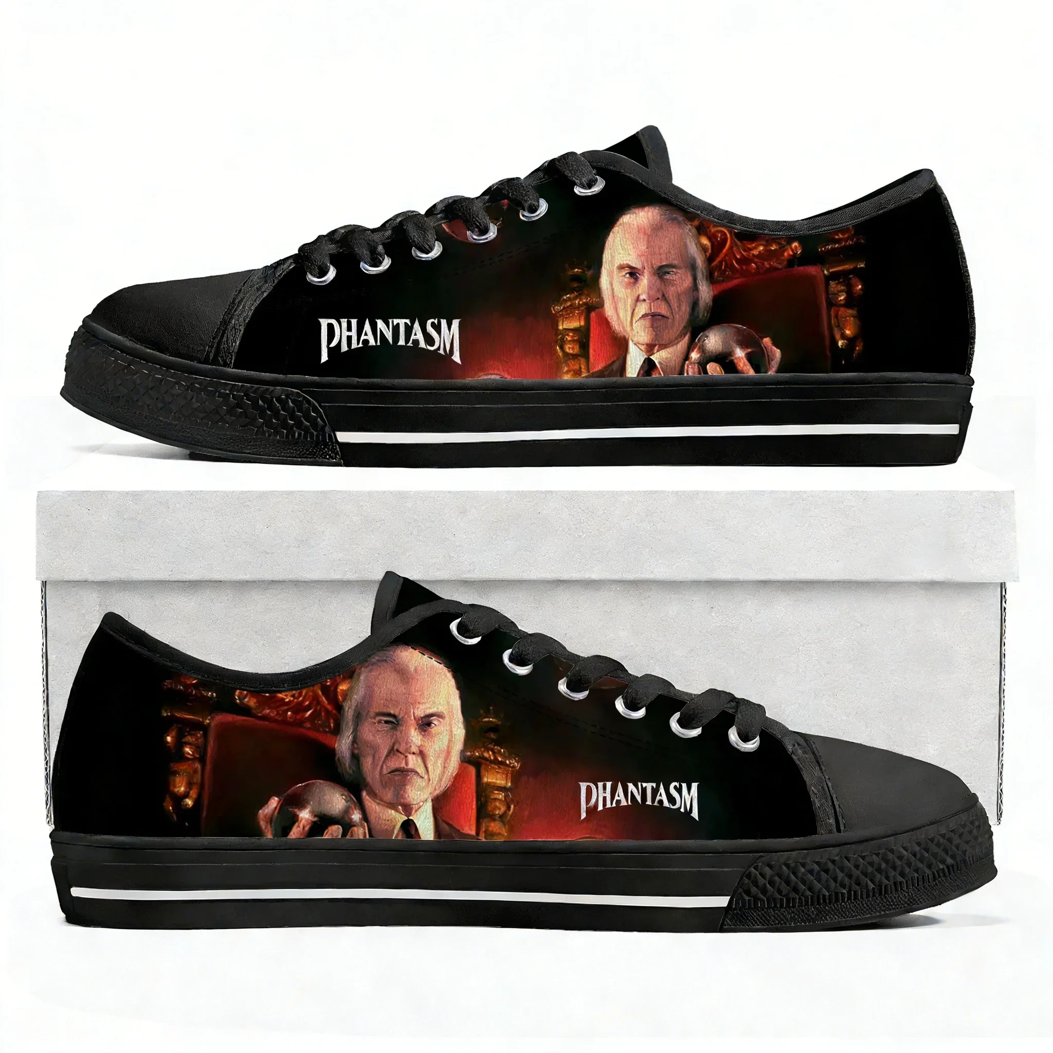 

Кроссовки Phantasm Low Top высокого качества для мужчин, женщин и подростков, повседневные кеды из канваса с индивидуальным дизайном, обувь на заказ