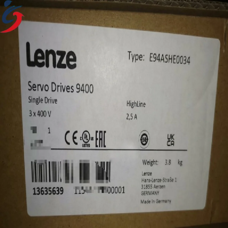 

Brand New E94ASHE0034 NEW E94ASHE0034 9400 Drive for PLC