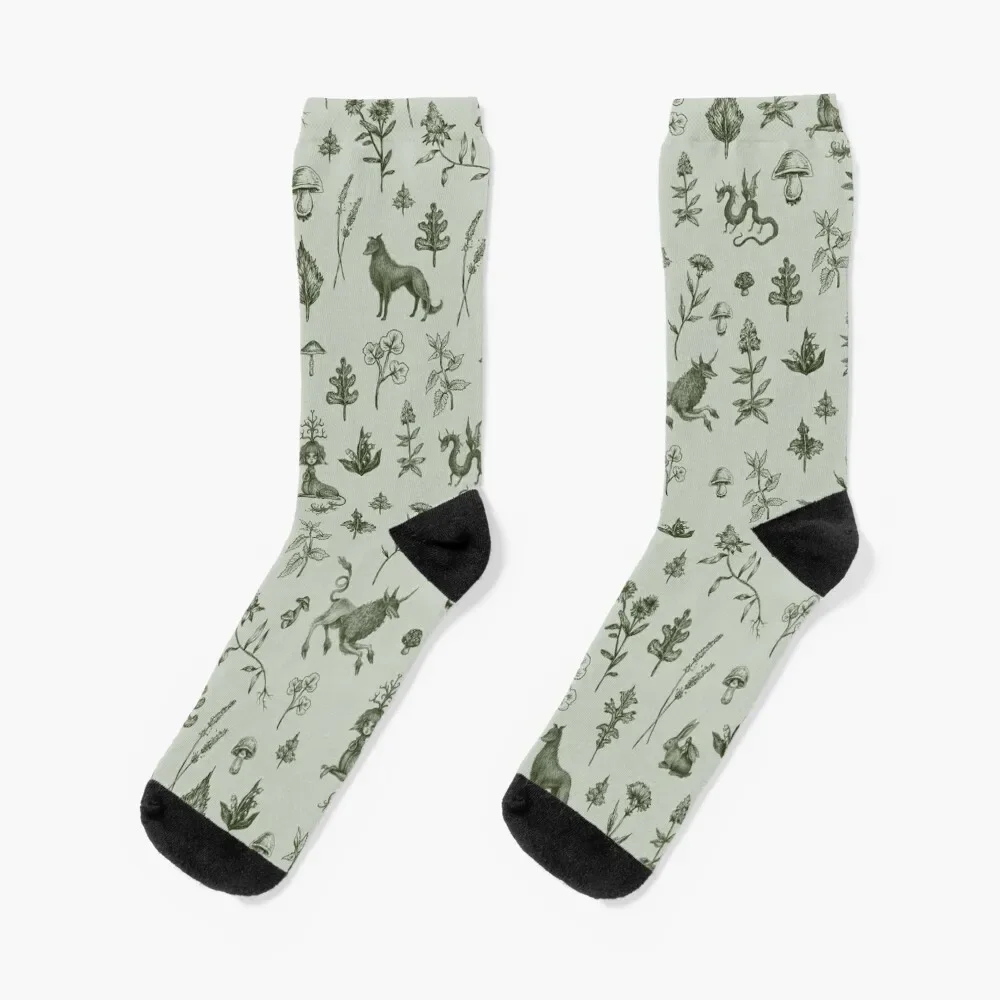 Medieval Dingus Party! Socks Heating sock retro Non-slip winter Socks Girl Men's