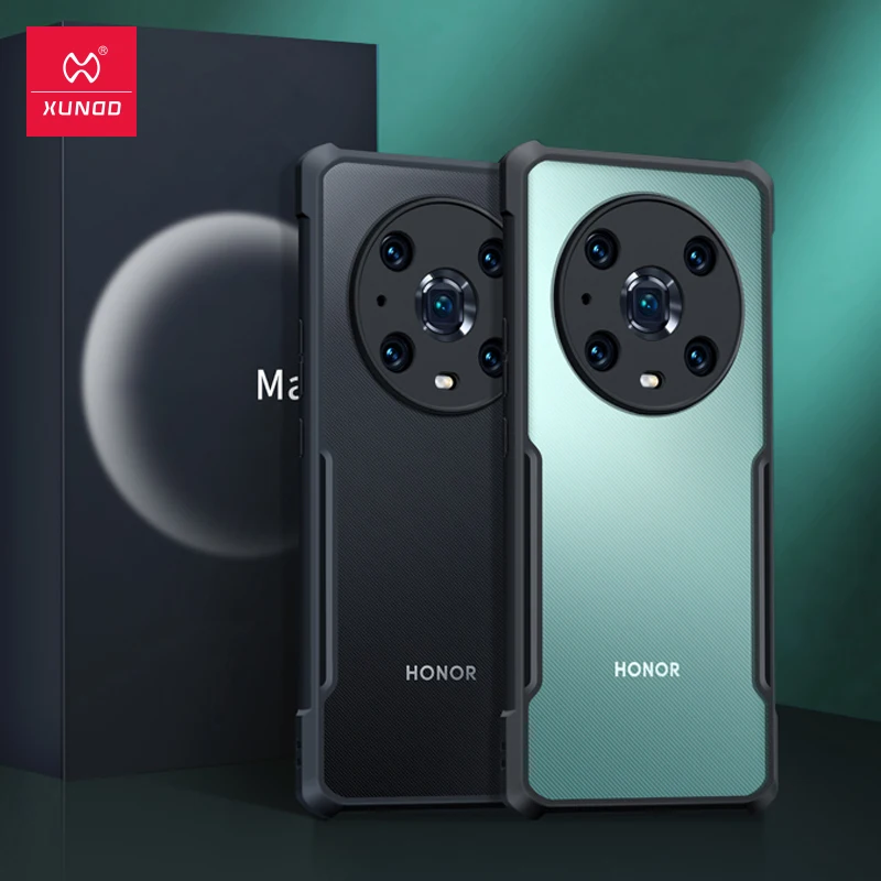 

Чехол Xundd для телефона Honor Magic5 Lite Magic5 Pro, противоударный чехол-бампер с подушкой безопасности, Прозрачный чехол для Honor Magic 5