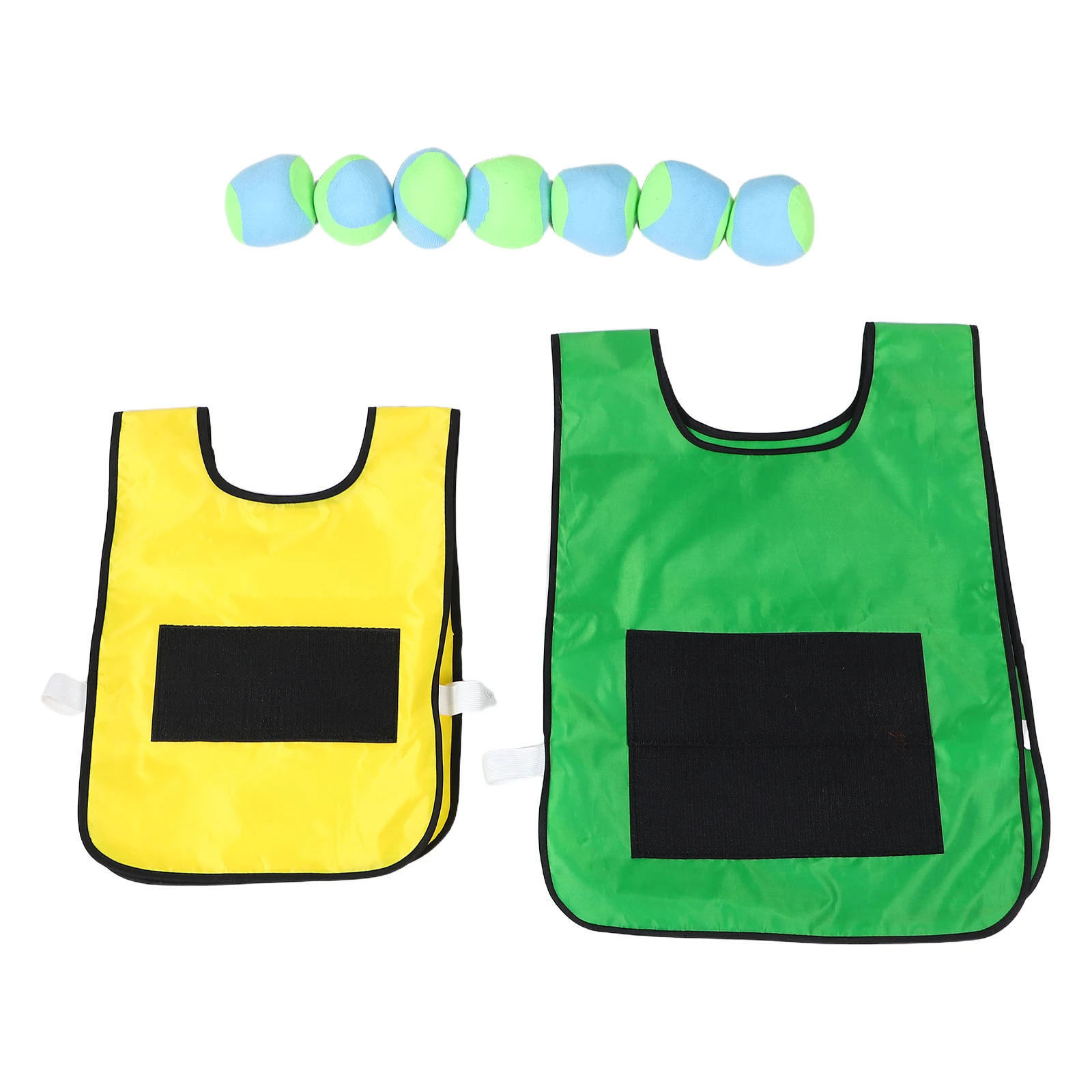 

2Set Sticky Ball Vest Kids Catch Throw Set Parent Child Interactive Outdoor Indoor Sports Ball Game Training Games for Kids