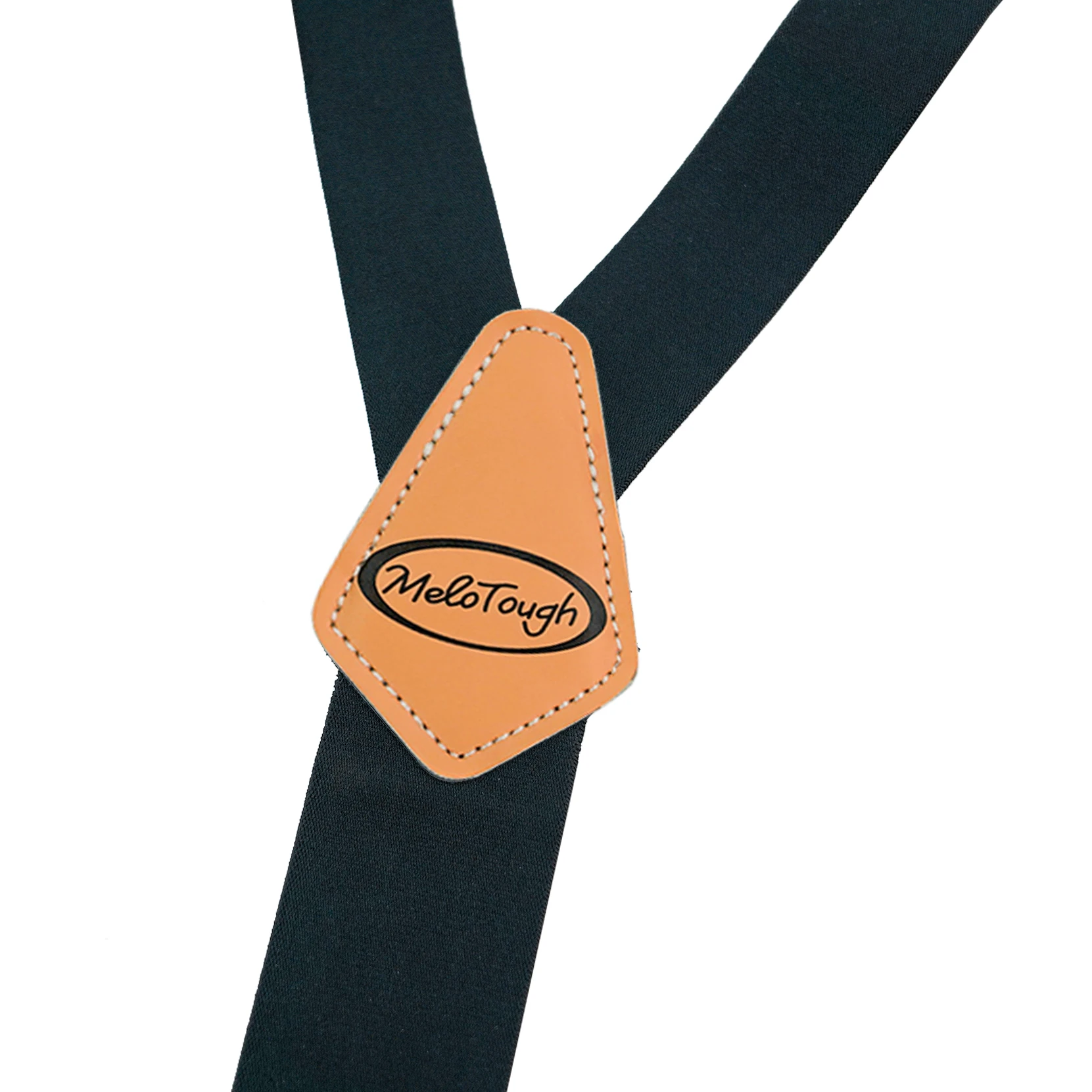 Melo Tough Y Back Suspenders Airport Friendly Suspenders,NO Buzz With Plastic Clip 2 Inch Fully Elastic Braces