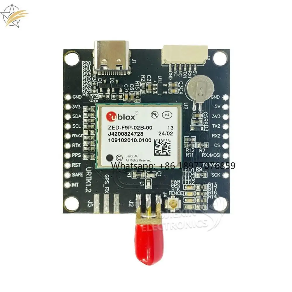 Ublx Gps Module ZED-F9P 9P-02B-00 RTK PIN GNSS/GPS Receiver Board With S MA And USB Development Board