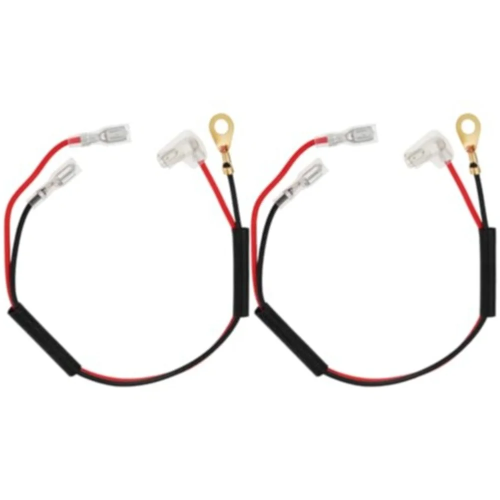 Ignition Wire 2 pcs for For 445 450 Compatible with 510101501 544082801 PVC Insulated Copper Conductor Yard Work
