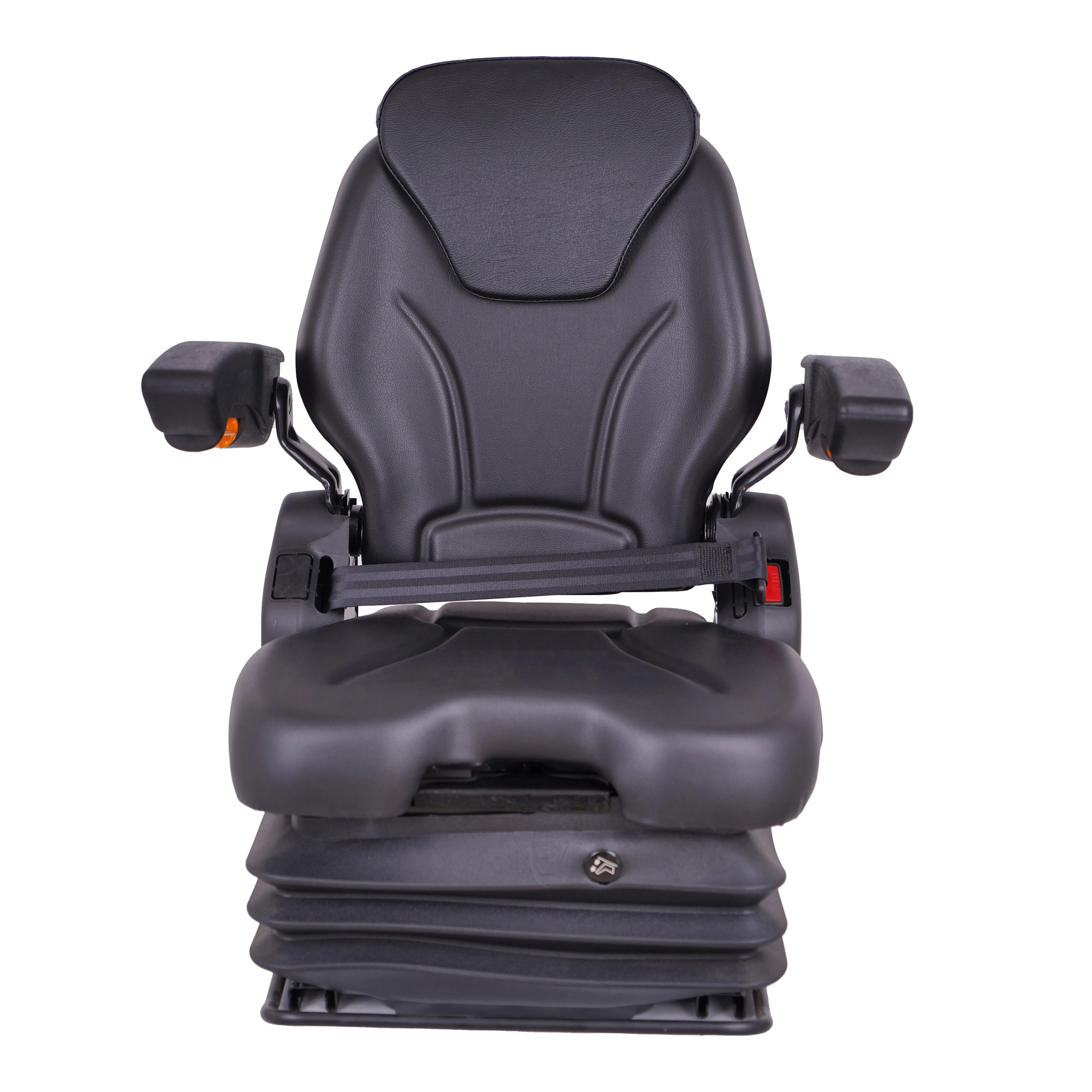 Low Suspension Tractor Seat Adjustable Backrest Arm Rests Forklift Mechanical Suspension Riding Mower
