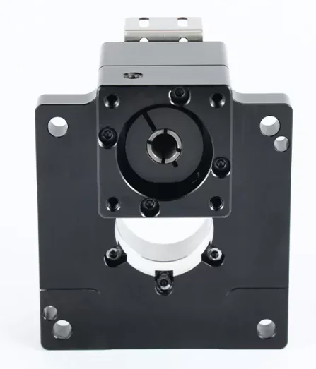2025 Cnc Milling Machine Rotary Table Hollow Rotating Lift Platform Robot Stage Right Angle Gearbox Actuator