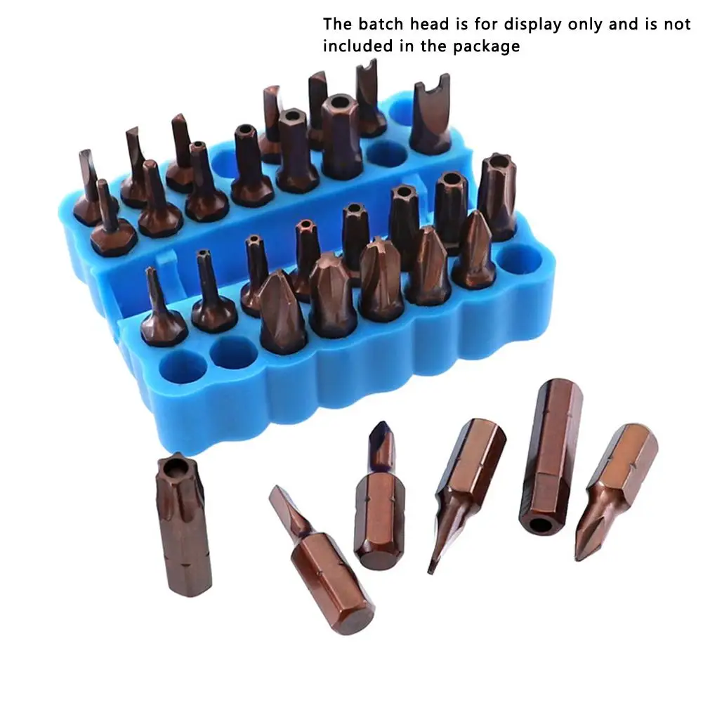 32 Holes Hex Shank Screwdriver Bit Holder Multi-functional Storage Drill Bit Organizer For Storing Screwdriver Bits сумка 공구가방