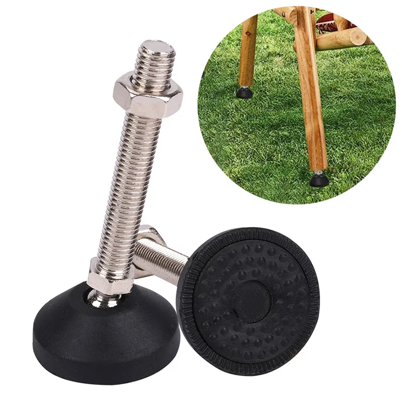 New M8 M10 M12 Thread Type Swivel Base Adjustable Table Legs Levelling Feet Articulating Furniture Legs опора для стола 책상다리