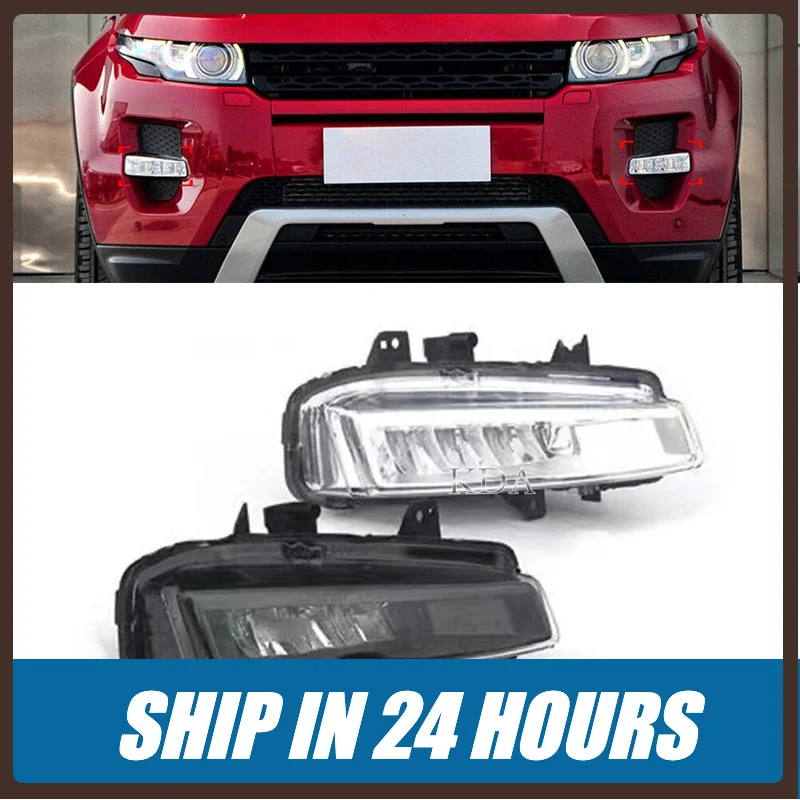 Bumper Trim for Land Rover Range Evoque 2011-2015 Bumper Decoration Trim Exterior Protective Styling Accessories Left