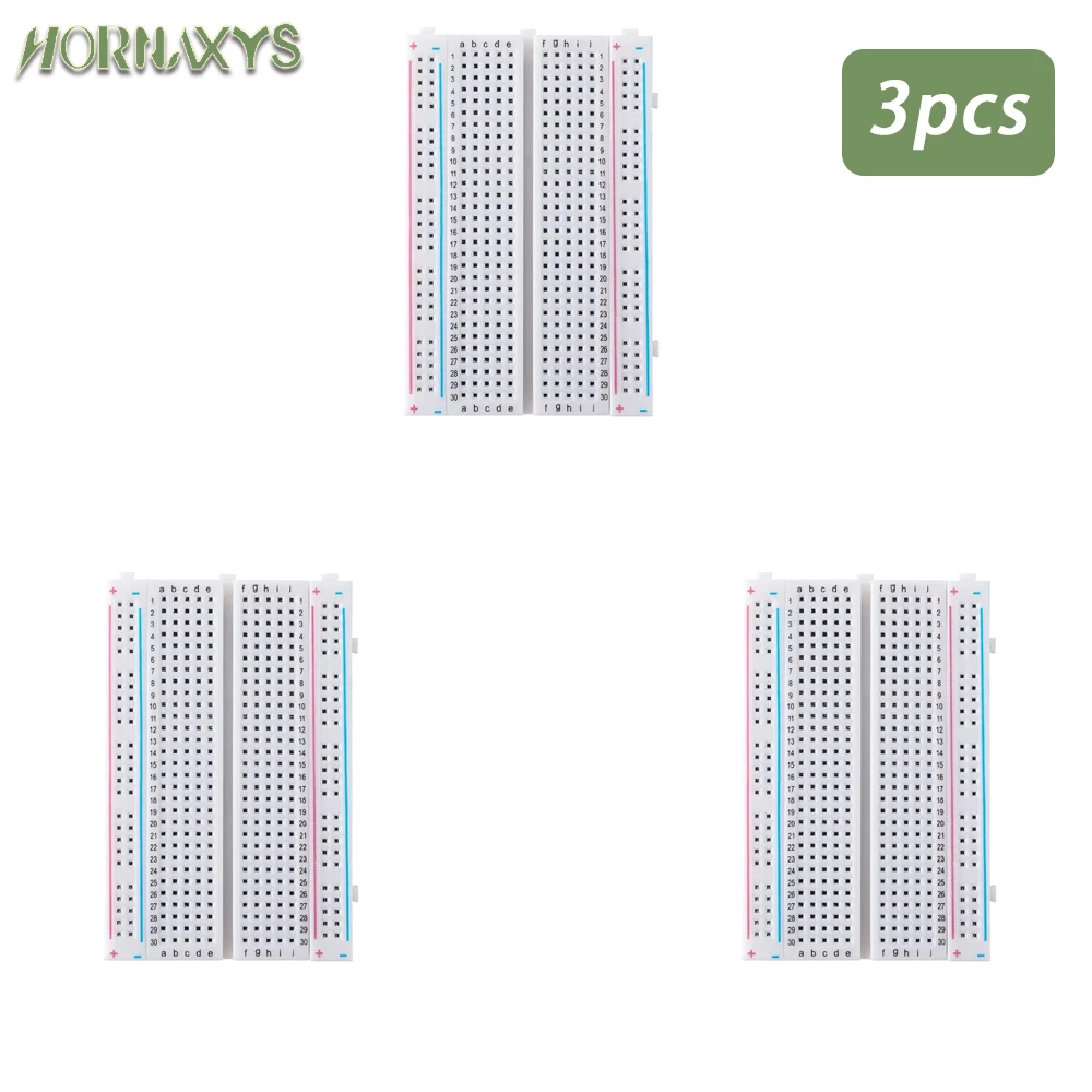 MB-102 Prototyp-Breadboard 400 830 Punkte lötfreies PCB-Breadboard Überbrückungsdrähte Kabelbrett DIY Dupont-Draht für Arduino-Kit