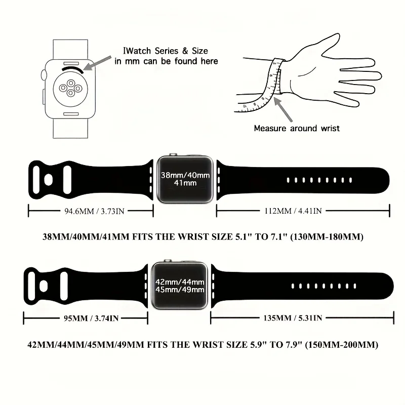 Leopardmuster-Armband für Apple Watch, 46 mm, 42 mm, 38 mm, 49 mm, 41 mm, 45 mm, 40 mm, 44 mm, Silikonarmband, iWatch Series 12, 11, 10, 9, 8, 7, 6, 5, 4, SE. – Detail 22