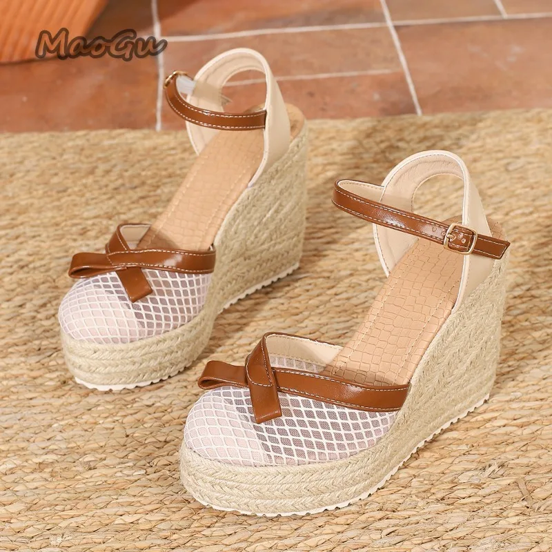 Sandały espadryle na koturnie – Espadrille Wedge Shoes recenzja i cena