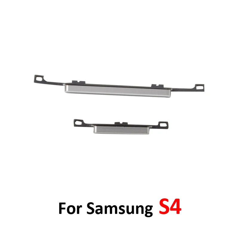 Pop para samsung galaxy s4 i9500 i9505 i337 i545 l720 r970 m919 caixa do telefone chassi volume botão de alimentação quadro médio chave lateral