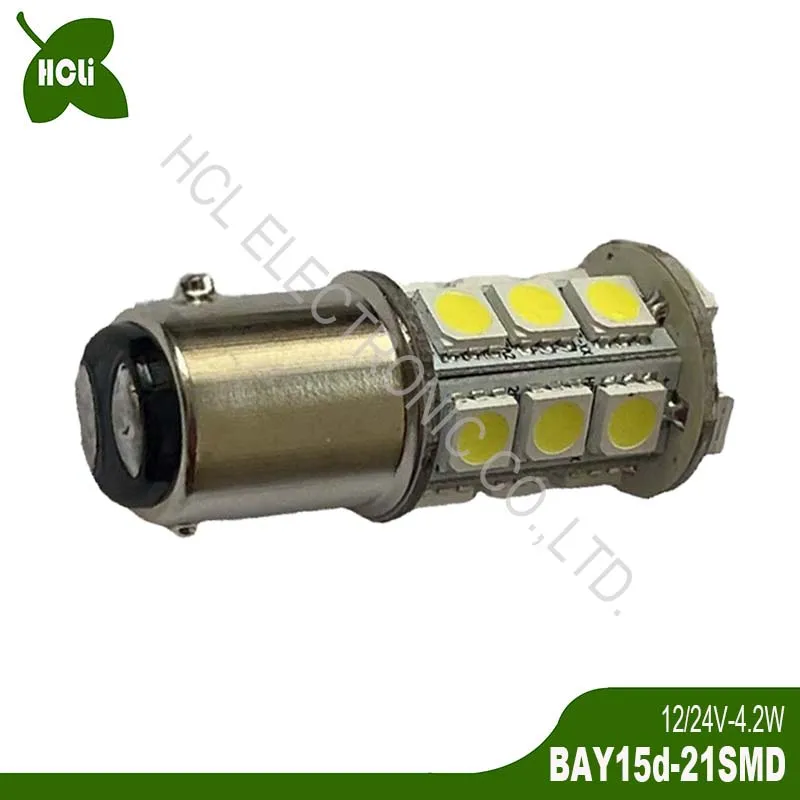 

High quality 12V 24V 1157 BAY15D BAZ15D Car Led Stoplight P21/4W PY21/5W Brake Light Bulb Motorboat Lamp free shipping 5pcs/lot