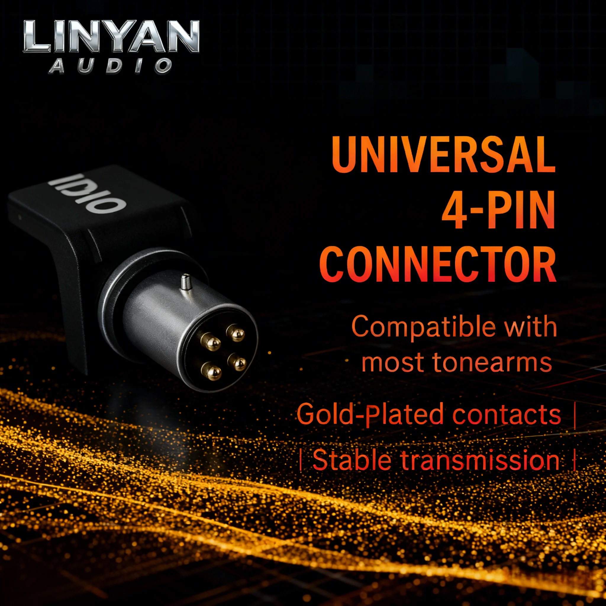 

Для LINYAN AUDIO Headshell + для картриджа AT-3600L MM — 4-контактный, 0,6 мил алмазный стилус, комплект Plug-&Play 20 Гц-20 кГц
