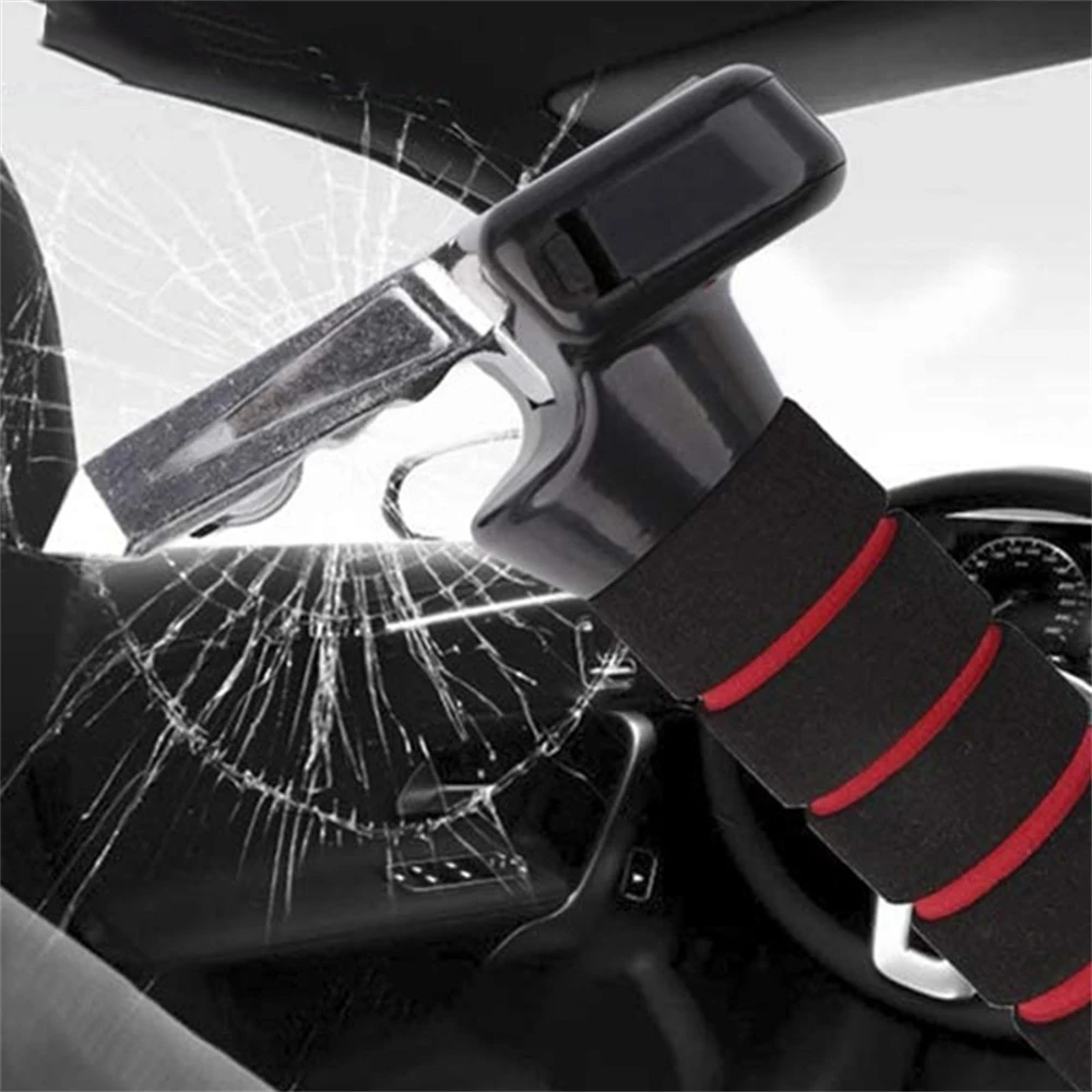 

​Car Assist Support Handle Seatbelt Cutter and Window Breaker Portable Multifunction Handle for Elderly and Handicapped