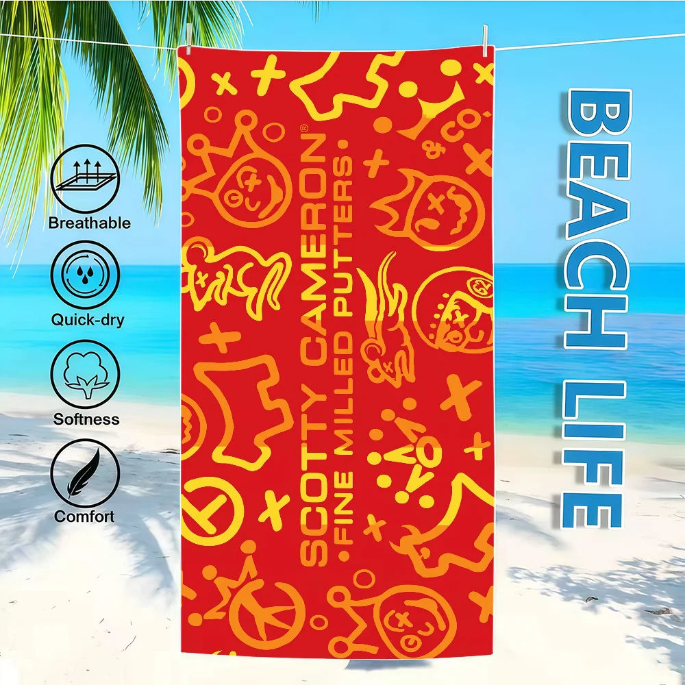 Handtuch Textil-Bademantel Strand C-CameronS-ES Schnelltrocknend Leichtgewichtig Tragbar Luxus Camping S-ScottyS-ES Schwimmbad Reise – Detail 6