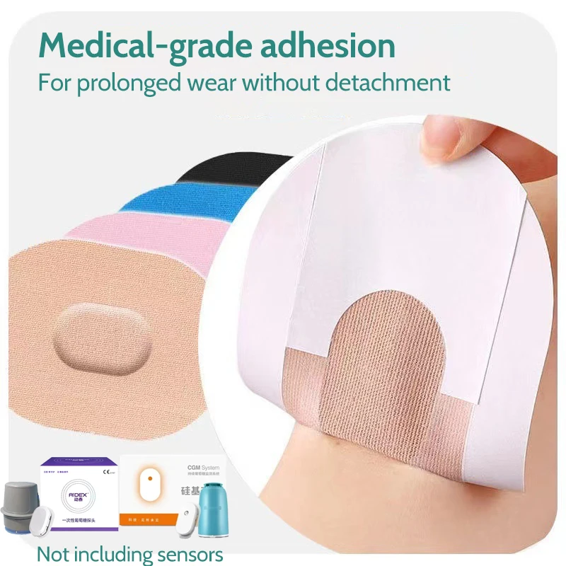 

20/40/100pc Reinforced fixed stickers for Aidex Waterproof Adhesive Patch Sibionics Sensor Cover CGM sweatproof Over patch Tape