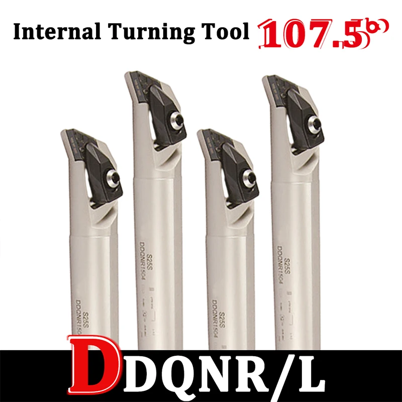 1PCS DDQNR2020K15 DDQNR2525M15 DDQNL2020K15 DDQNL2525M15 Internal Turning Tool Holder DDQNR DDQNL For Turning Inserts DNMG