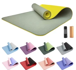 Wholesale Tpe Custom Logo10mm Environmental Fitness Pilates Yoga Mat Anti-slip High Quality Piduo Yoga Mat Manufacturers.