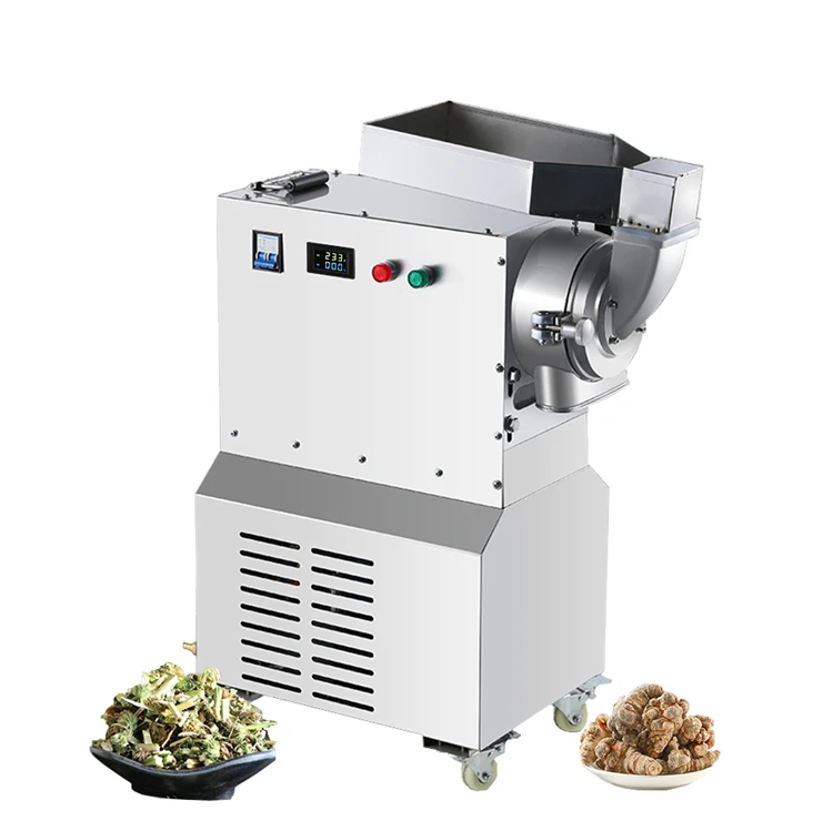 

Electric Automatic Moringa Powder Making Mill Crusher Machine Dry Leaf Grinder Machine