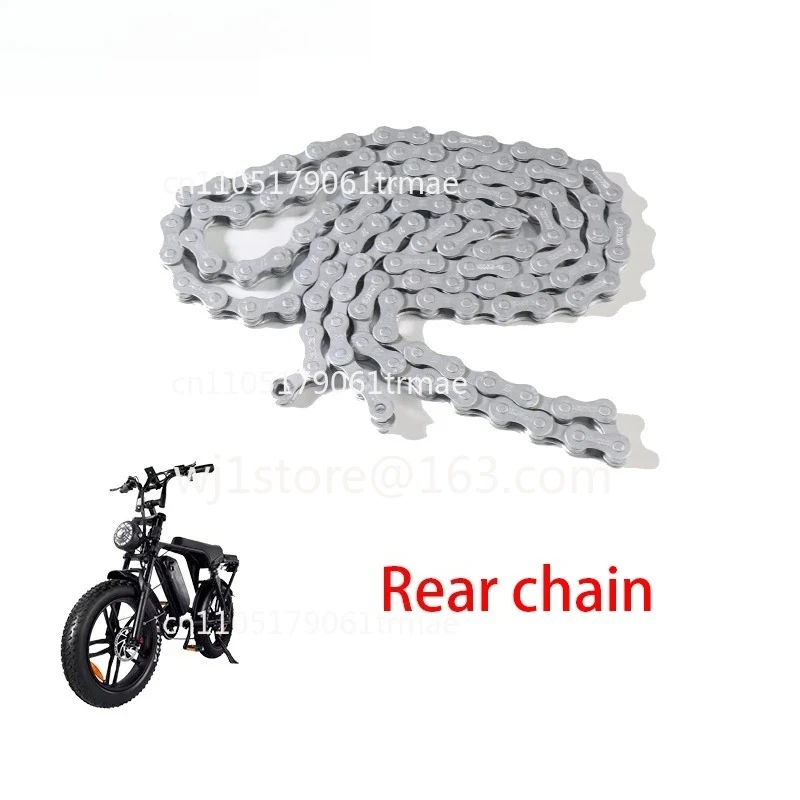 Suitable for Ousiv8 Electric Bicycle Chain B MX Off-road Bike B MX Modification Parts 118 Ousi V8 Fatbike Chain Accessories