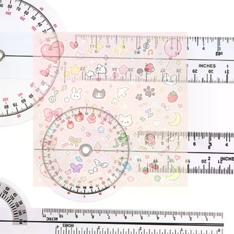 6/8Inch Goniometer  Joint Ruler Calibrated Orthopedics Angle Rule Spinal Finger Angle Ruler Protractor