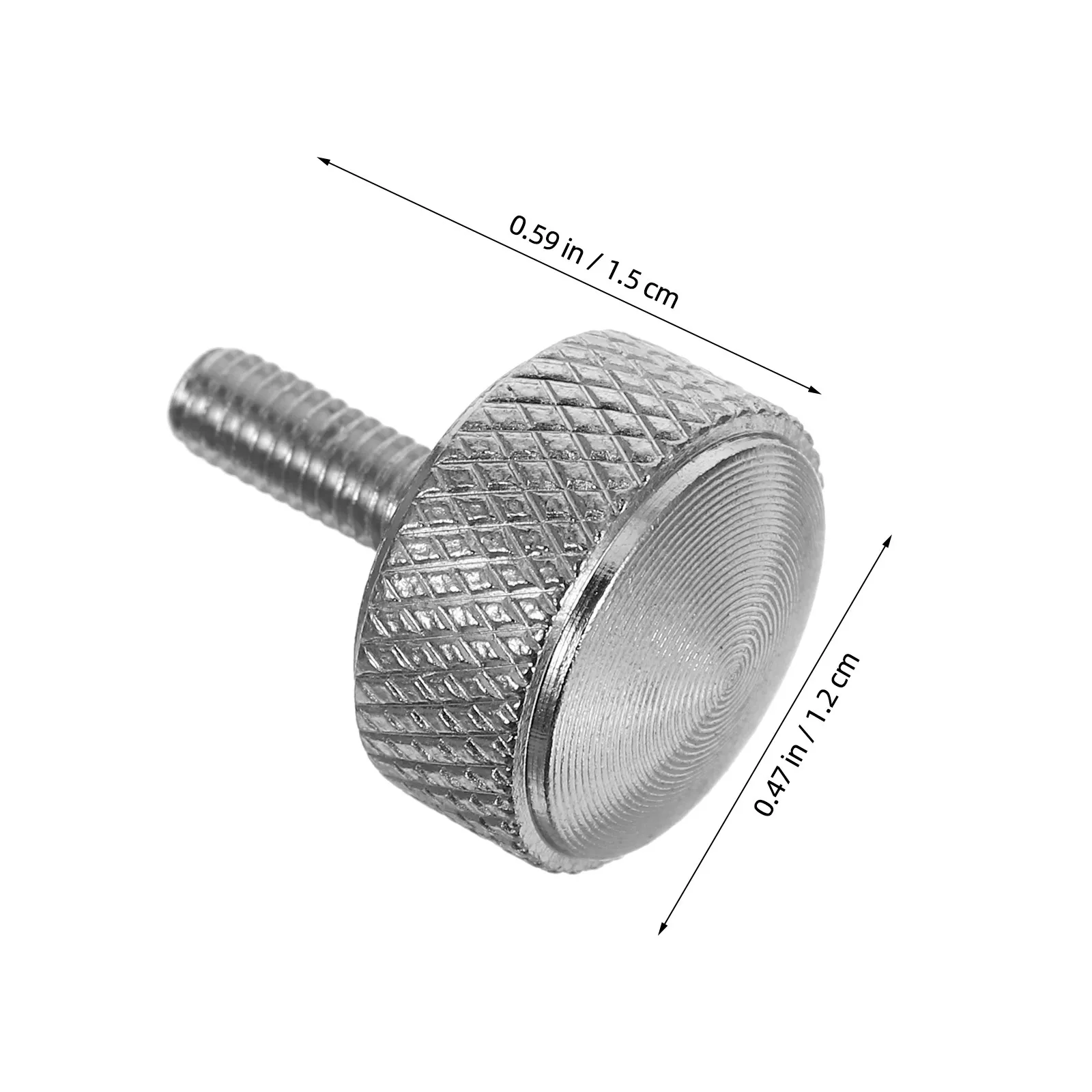 Vernier Caliper Fixing Screws 3 Piece Set M3 x 7mm Knurled Thumb Bolts for Precision Measuring Tools
