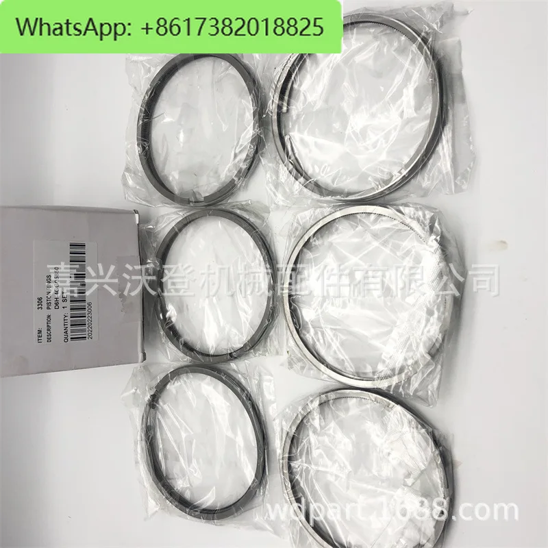 2W1709 piston rings are used for the Carter 3306 engine