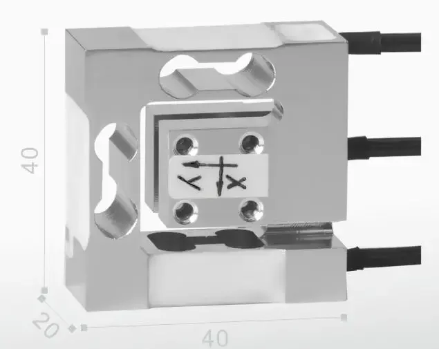 GPB160 Multi-axial Load Cell 3-way Force Measurement 3-D Force Sensor