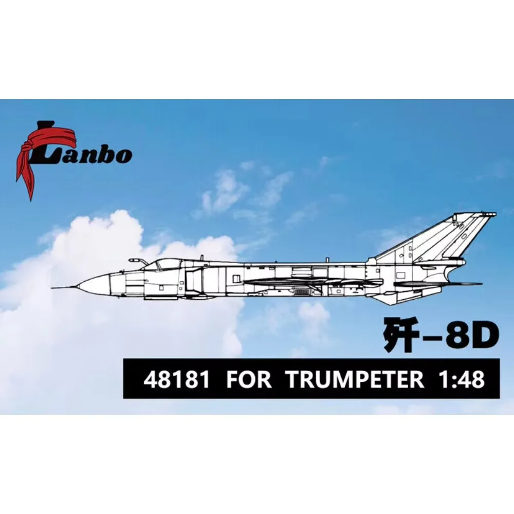 

Lanbo Models 3D Printed Cockpit J-8D 48181 For TRUMPETER 1:48 For Model Building Kit