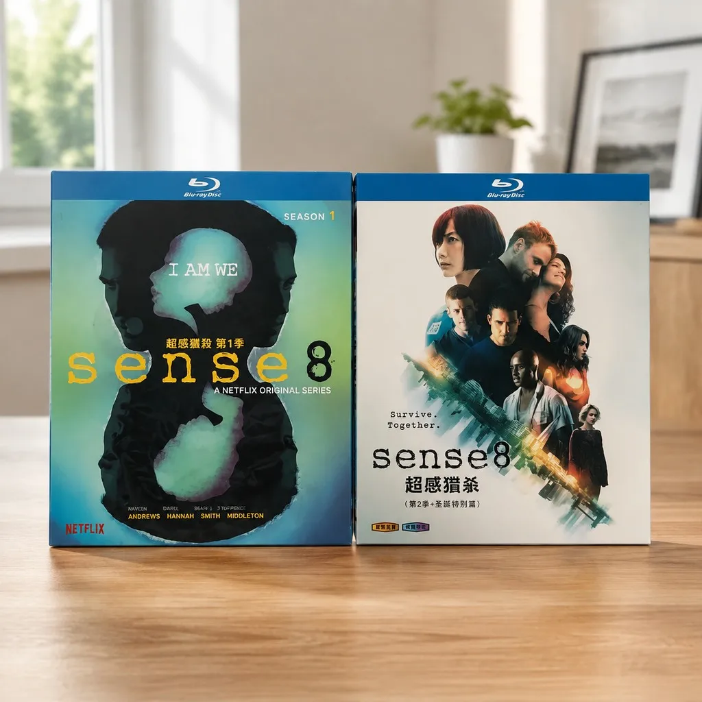Hot BD Blu-ray American Drama Super Sense Hunt Seasons 1-2 plus Christmas Special Blu-ray Disc 1080P High Definition Box Set 4