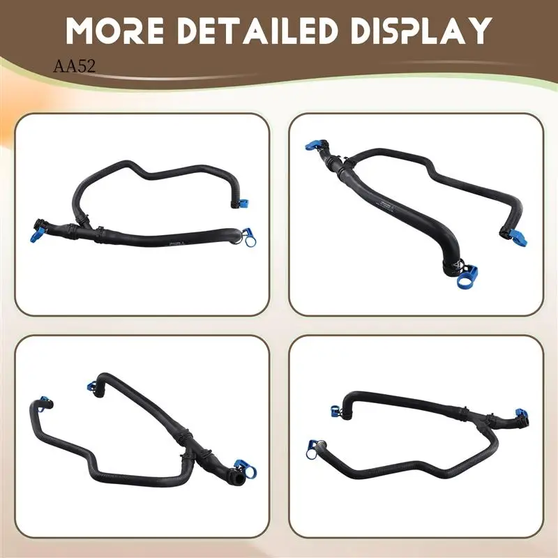 

AS-94810605123 Coolant Hose For Porsche Cayenne 92A 970 Radiator Hose 94810605124 94810605121 94810605122