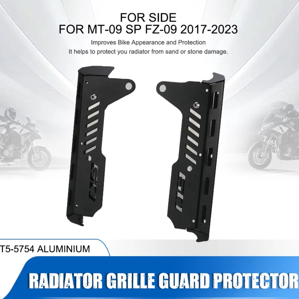 

Motorcycle Side Radiator Grille Cover Guard Protector Set FOR YAMAHA MT-09 MT09 SP FZ-09 FZ09 2017 2018 2019 2020 2021 2022 2023