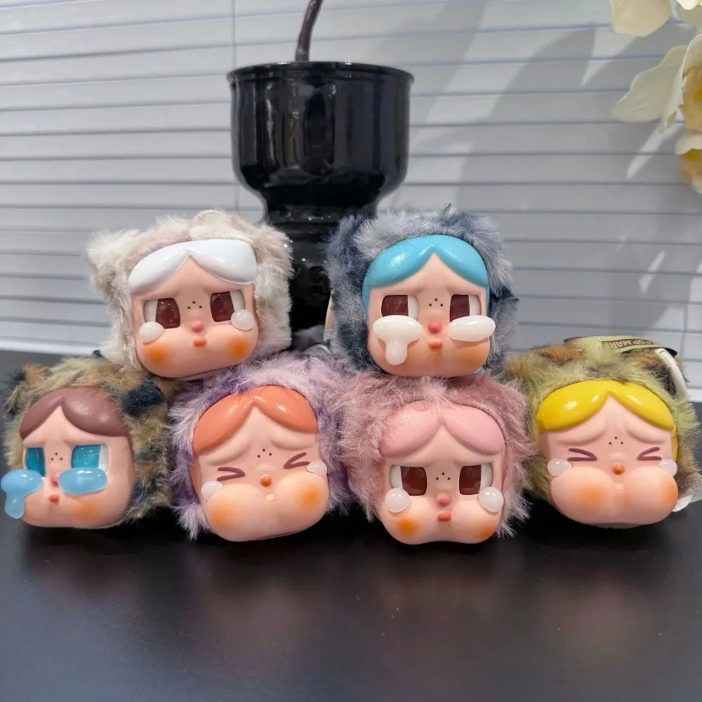 

Cry Baby Wild But Cutie Series keychain with phone chain, plush vinyl hanging dolls, mysterious surprise blind box