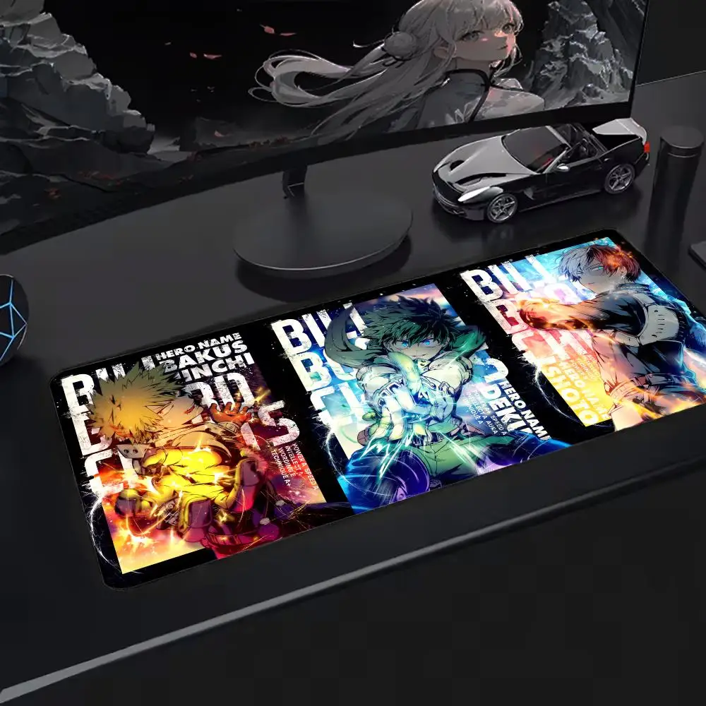 My Hero Academia Mouse Pad Oversized Mouse Mat, Extended Gaming Surface, Non-Slip Backing, Perfect for Desk Use
