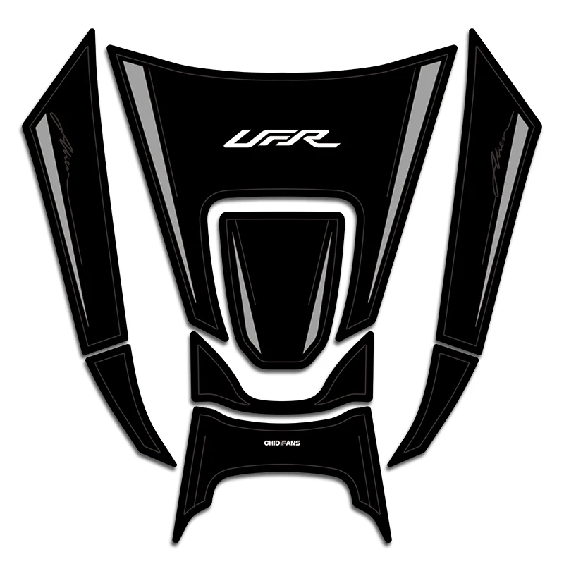 For Haojue UFR150/ Rubber Fuel Tank Cap Stickers Scratch-Shield Residue-Free High-Fit Custom Modification Decals