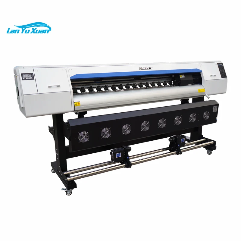 Digital stable 2 I3200 head Factory Price Large Format 6ft 8ft 10ft Eco Solvente Printer plotter Flex  Printing Machine