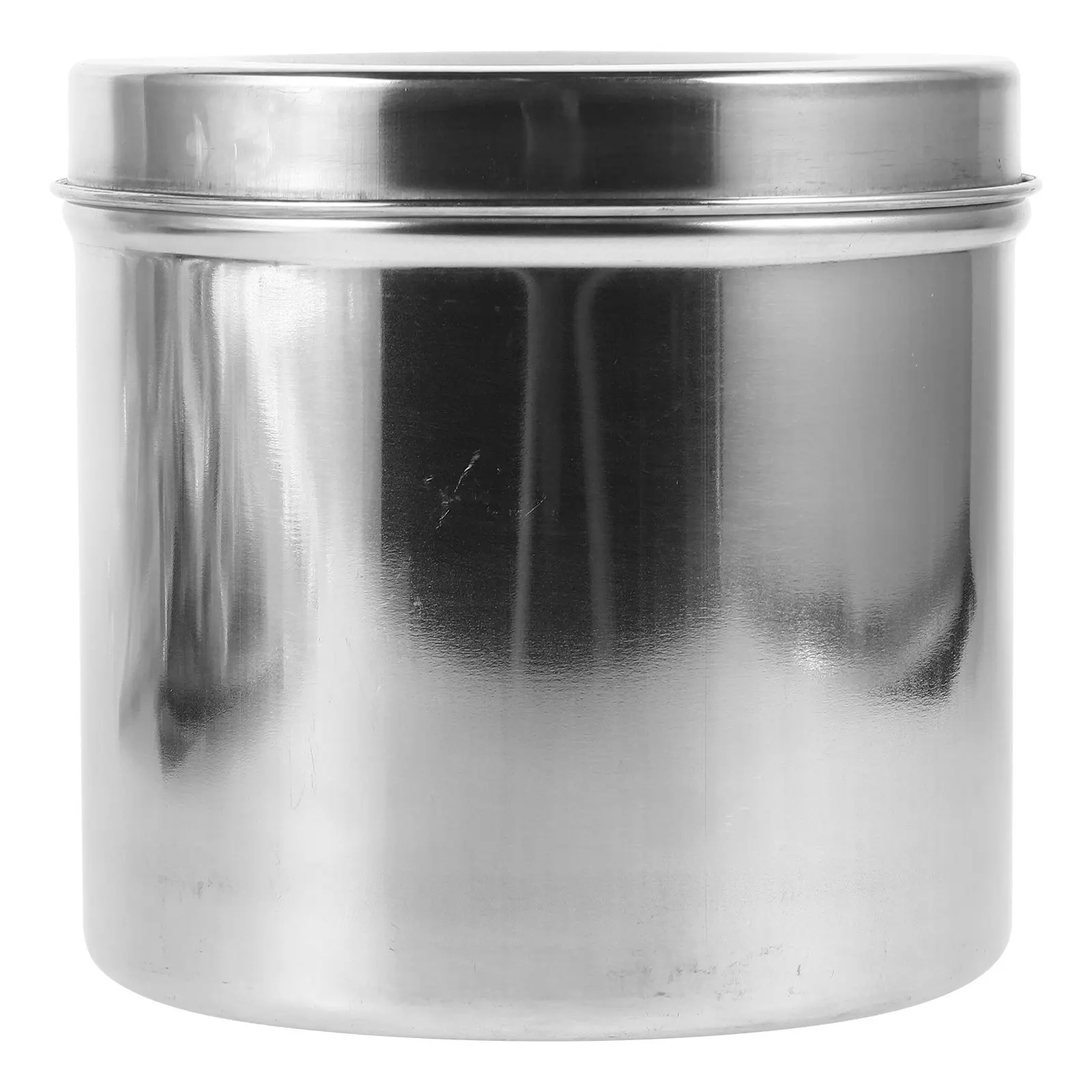 

Stainless Steel Jar 12cm Medical Cotton Balls Ointment Alcohol Thickened Sealed Airtight Storage Container Stainless Steel Jar